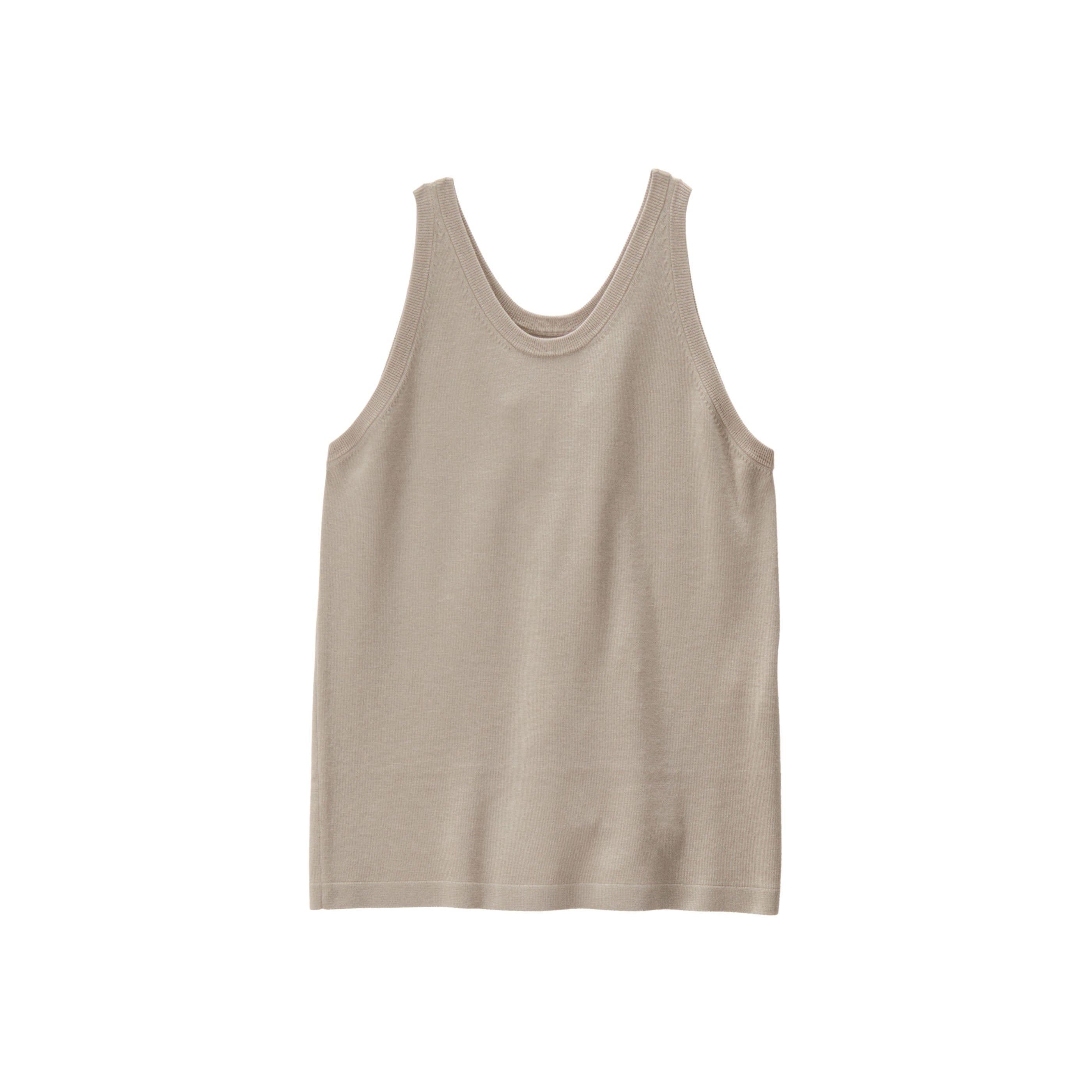 Mercerized Fine Wool Knit Tank Top – Graphpaper KYOTO