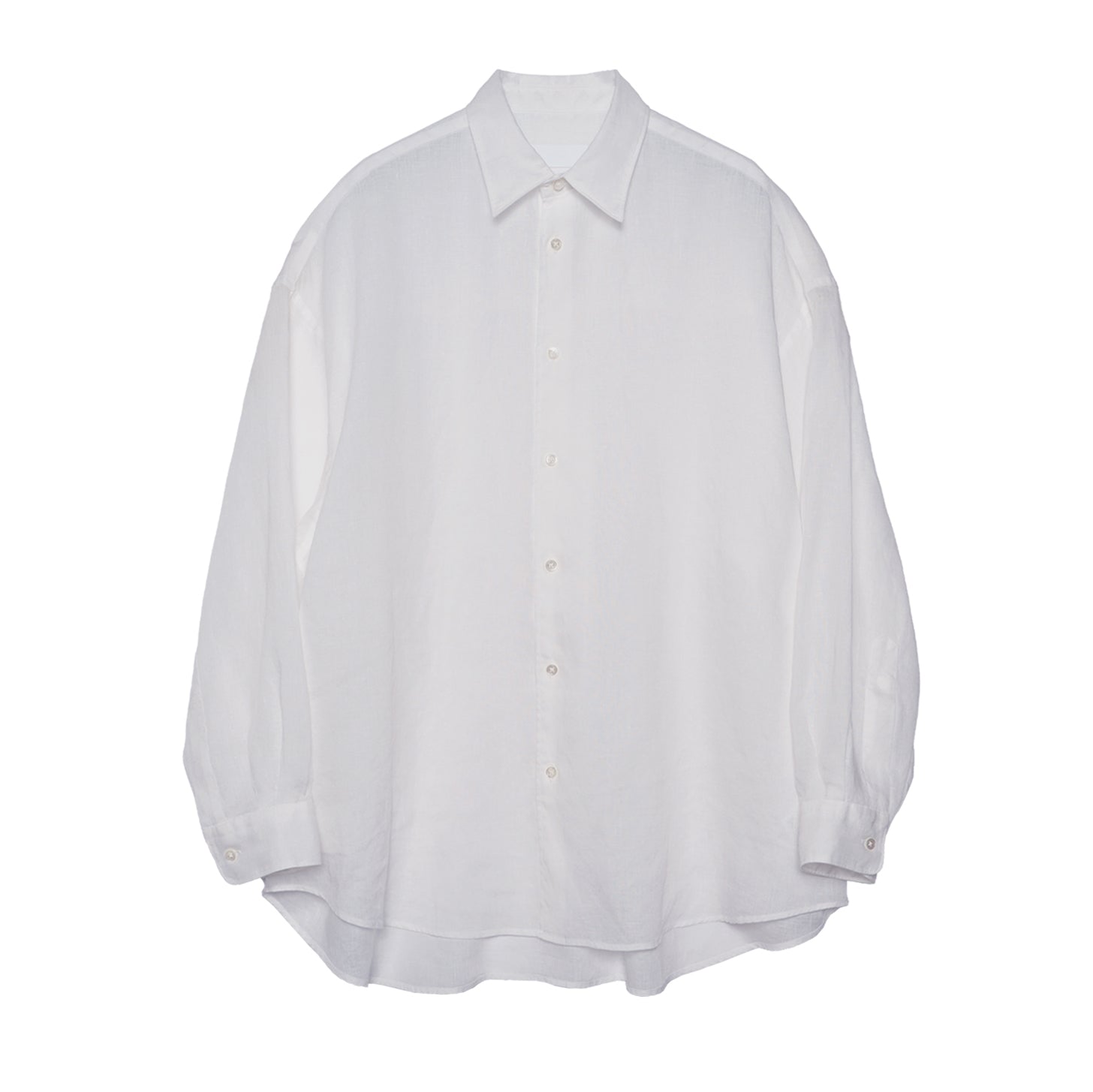 Women's Linen L/S Oversized Regular Collar Shirt – Graphpaper
