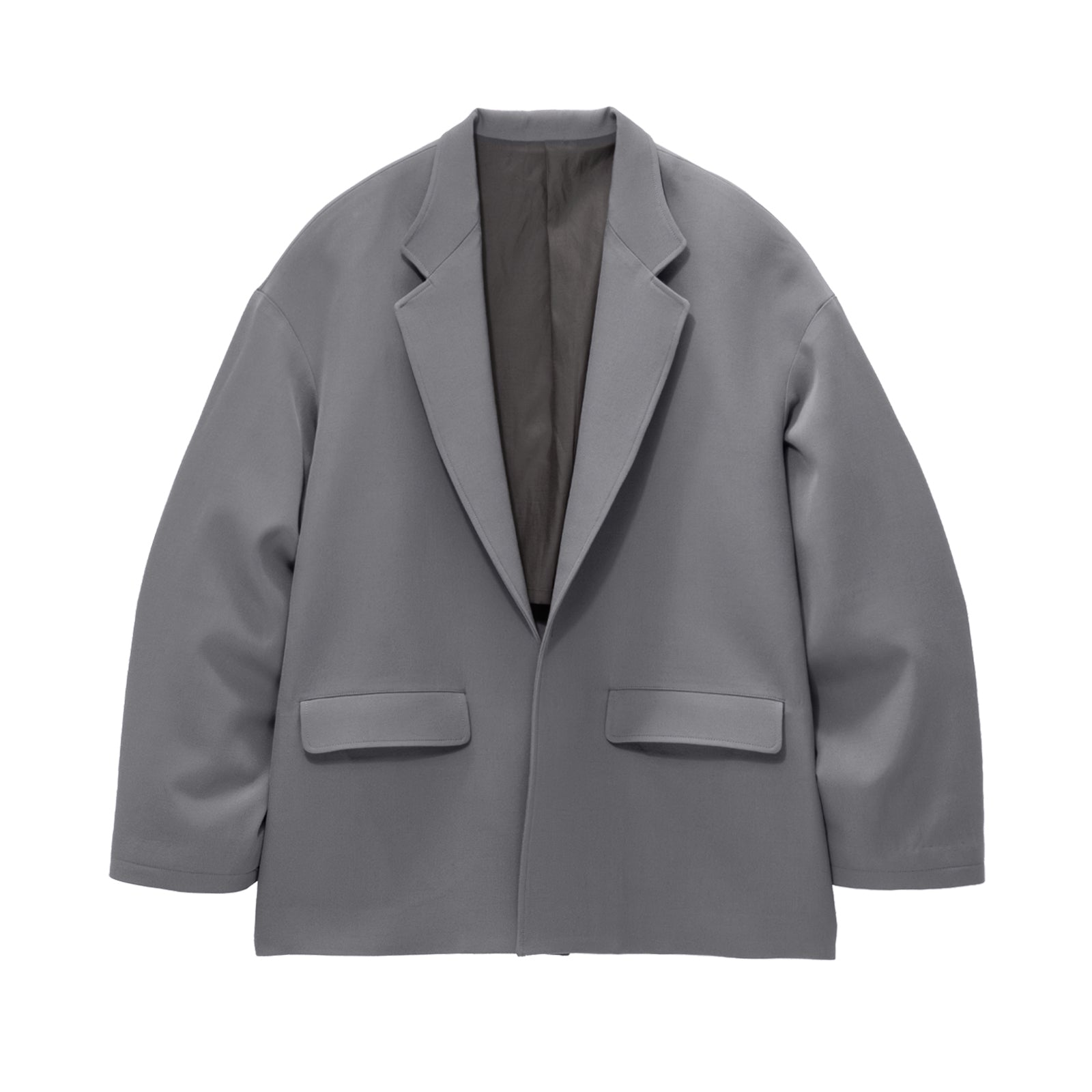 Back Satin Wool Gabardine Open Jacket – Graphpaper KYOTO｜グラフ