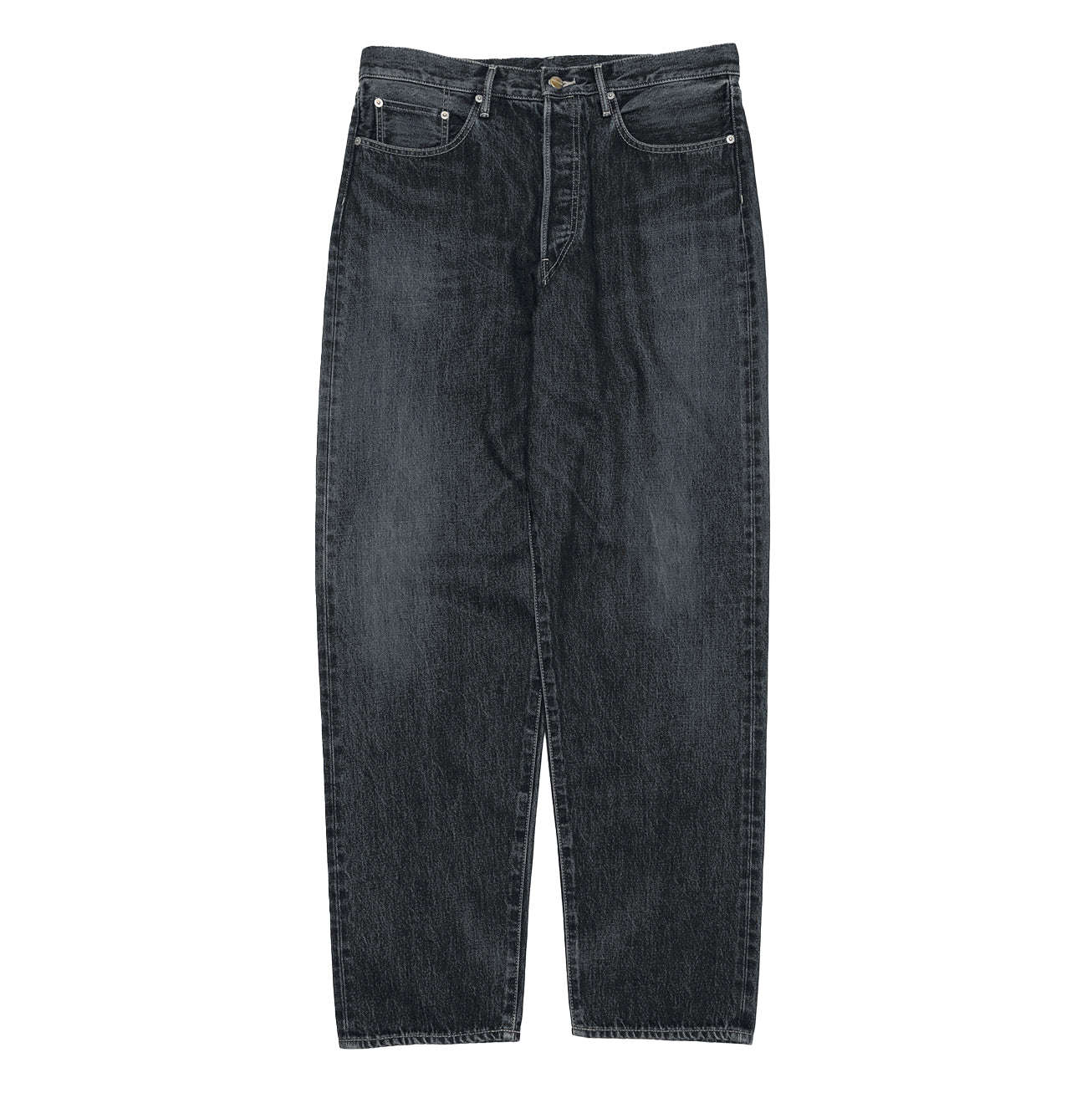 Selvage Denim Two Tuck Tapered Pants / DARK FADE – Graphpaper 