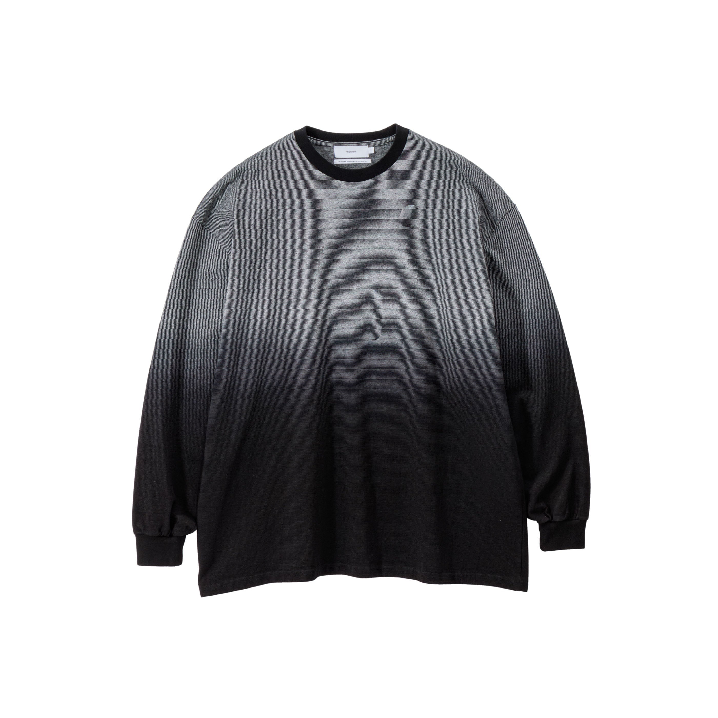 ToA♡ページ Gradient Border L/S Tee – Graphpaper KYOTO｜グラフペーパー