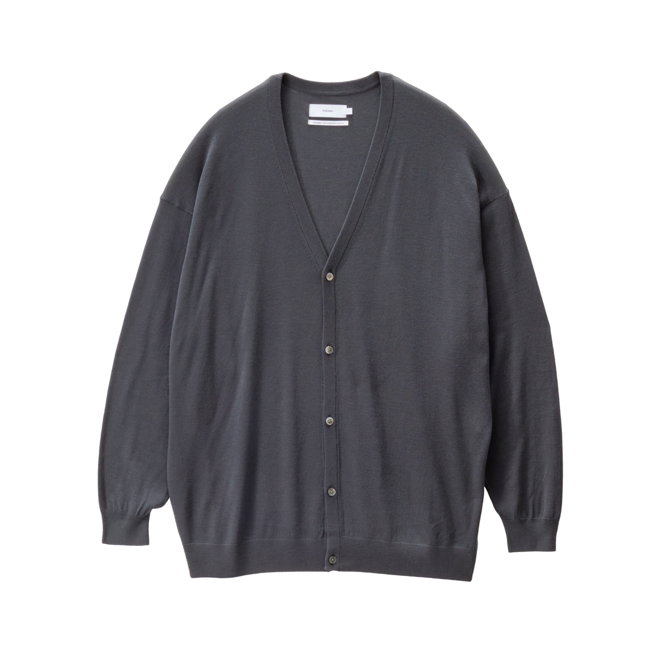 BASIC] High Gauge Knit Oversized Cardigan – Graphpaper KYOTO