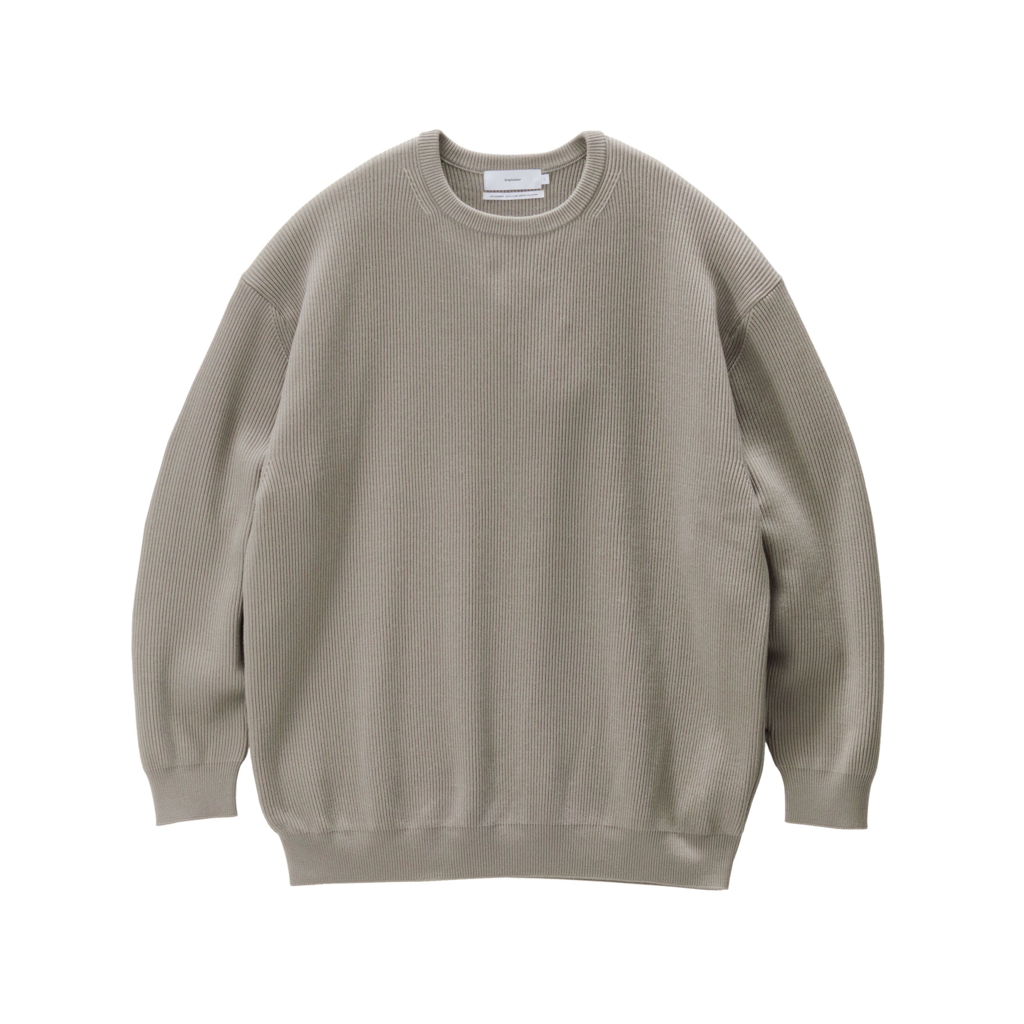 COLLECTION] High Density Crew Neck Knit – Graphpaper KYOTO