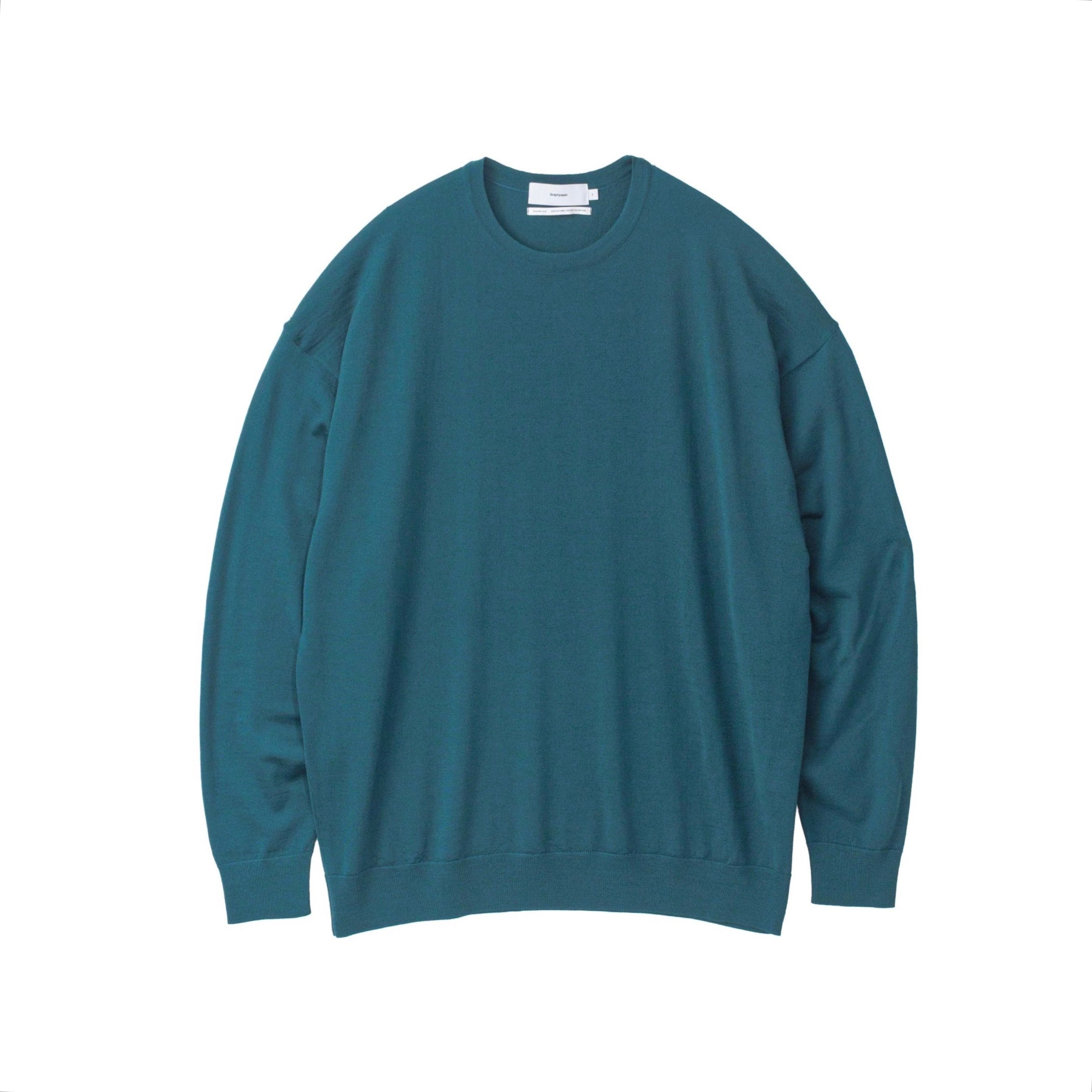 COLLECTION] High Gauge Crew Neck Knit – Graphpaper KYOTO｜グラフ ...