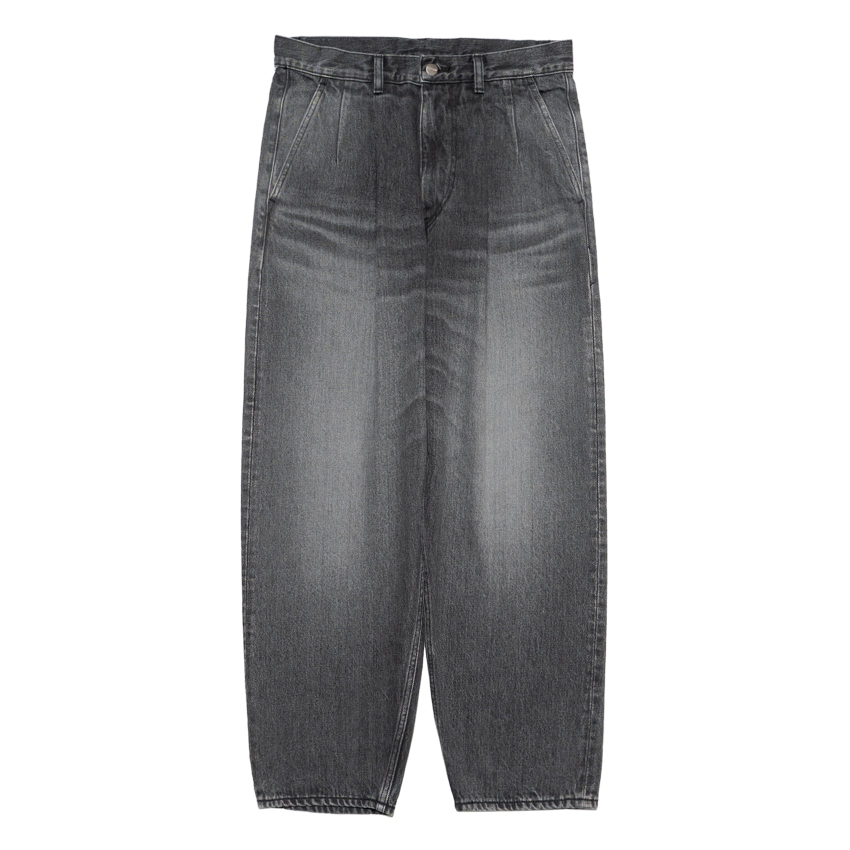 Selvage Denim Two Tuck Tapered Pants / LIGHT FADE – Graphpaper