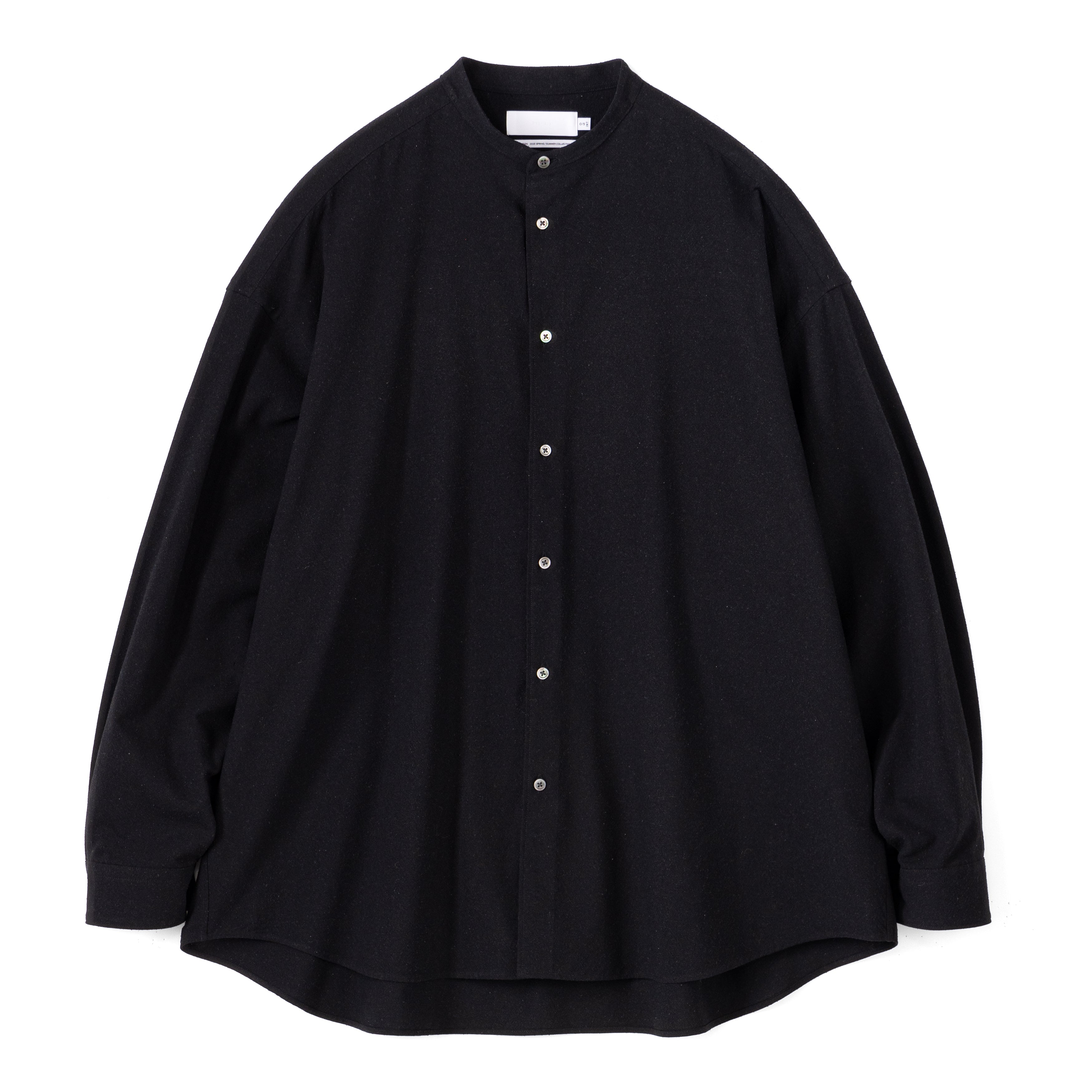 MUSINSA公式 | MILLO WOMEN Ribbon Tie Shirt [Black]