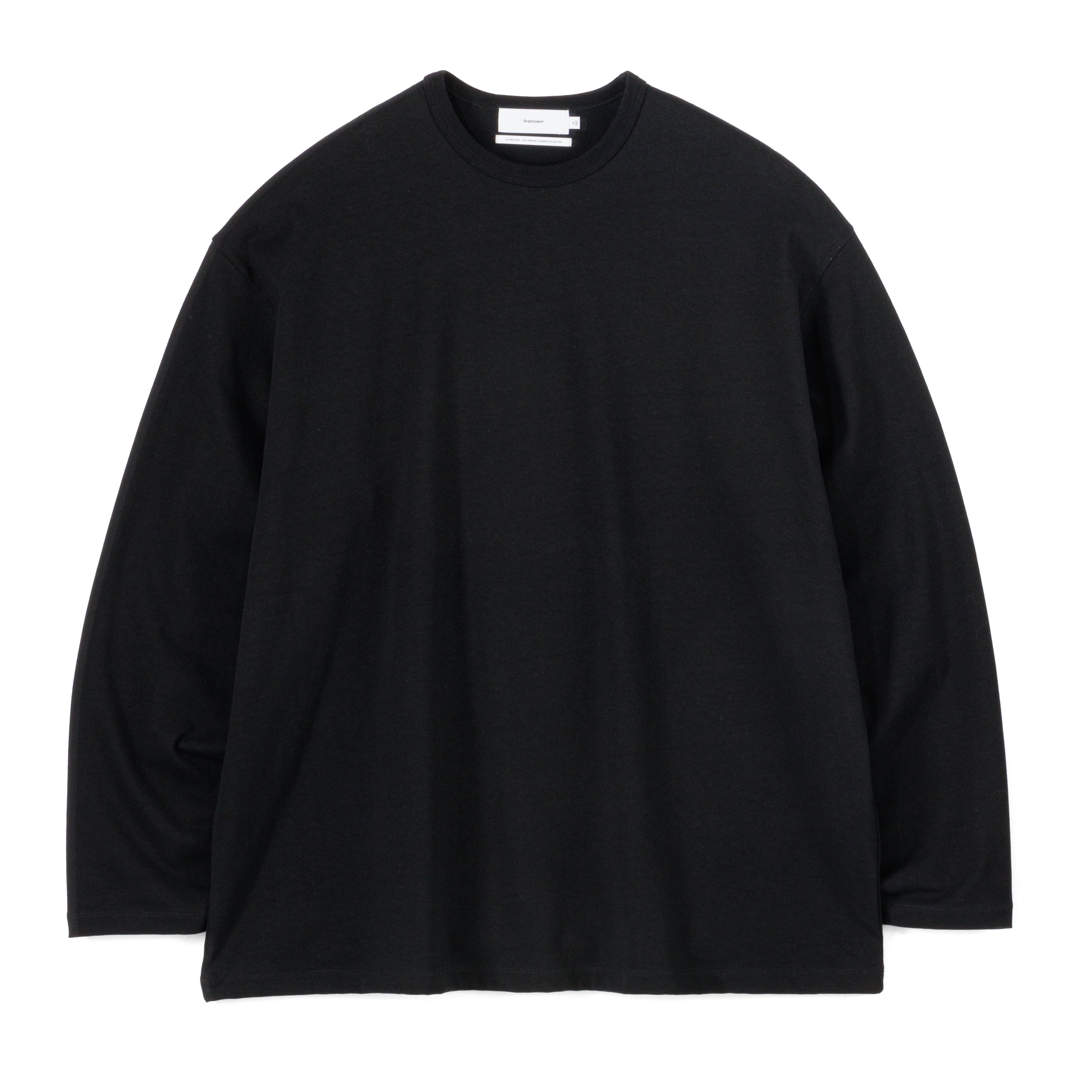 Recycled Cotton Jersey L/S Tee – Graphpaper KYOTO｜グラフ