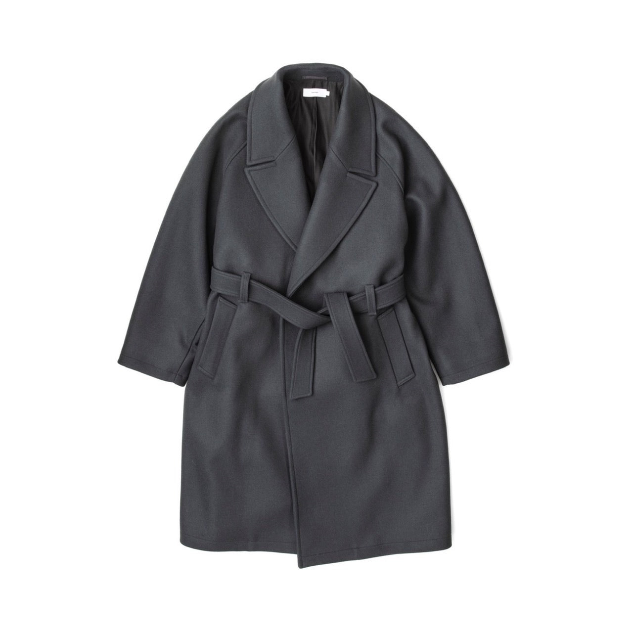 Badhiya Belted coat-wool melton sullen 【50％OFF】 - ジャケット 