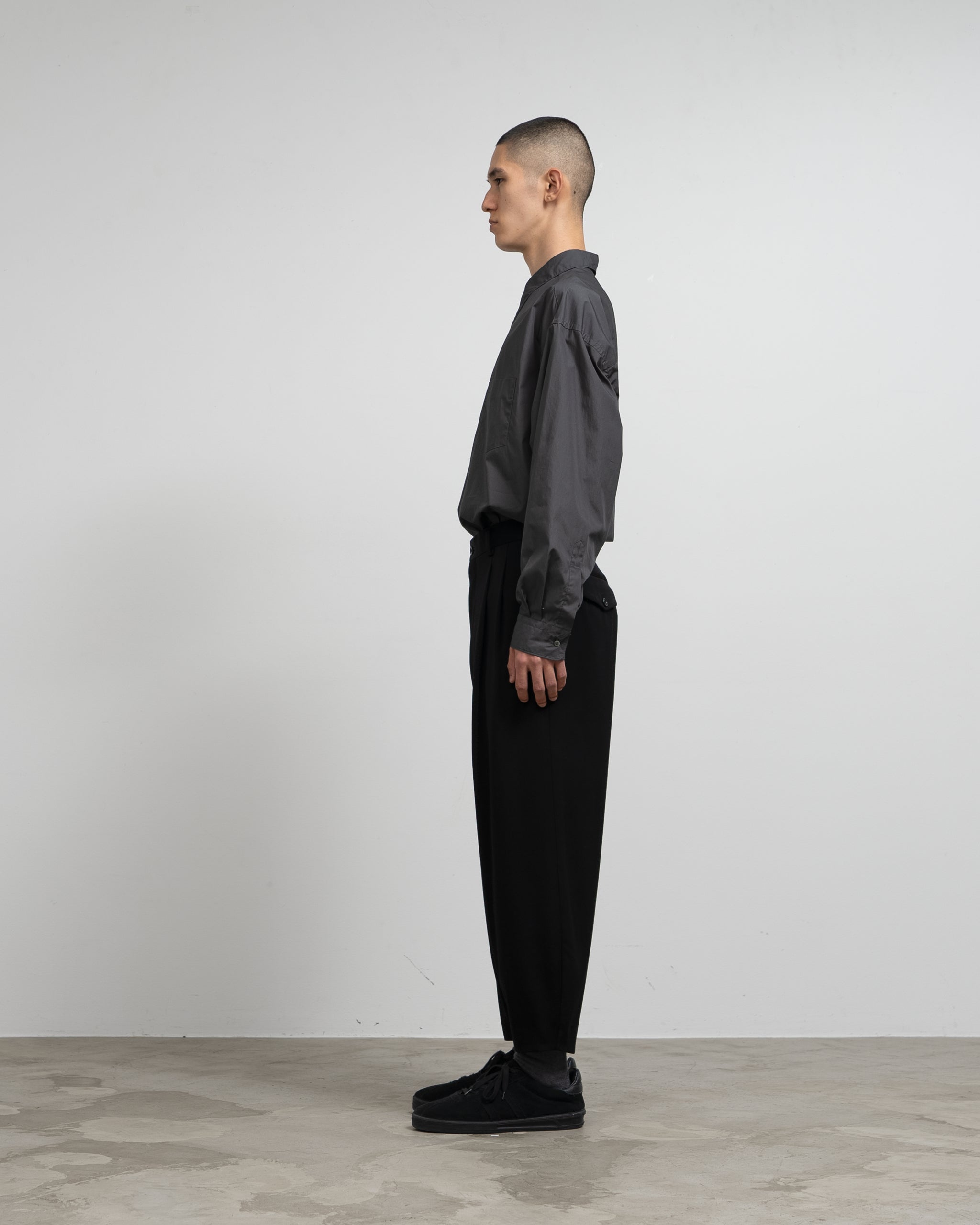 Wool Doeskin Tapered Trousers – Graphpaper KYOTO｜グラフペーパー京都 オンラインストア