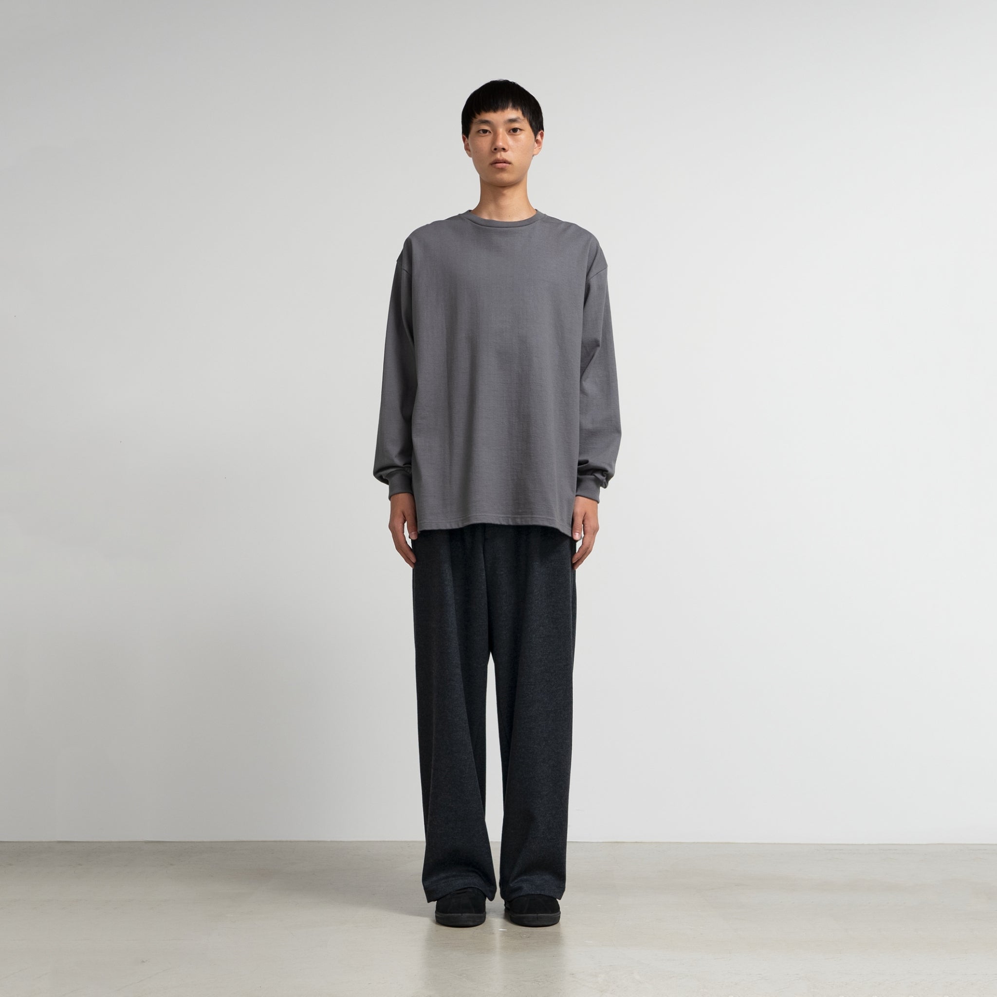 Wool Smooth Flannel Easy Wide Pants – Graphpaper KYOTO｜グラフペーパー京都 オンラインストア