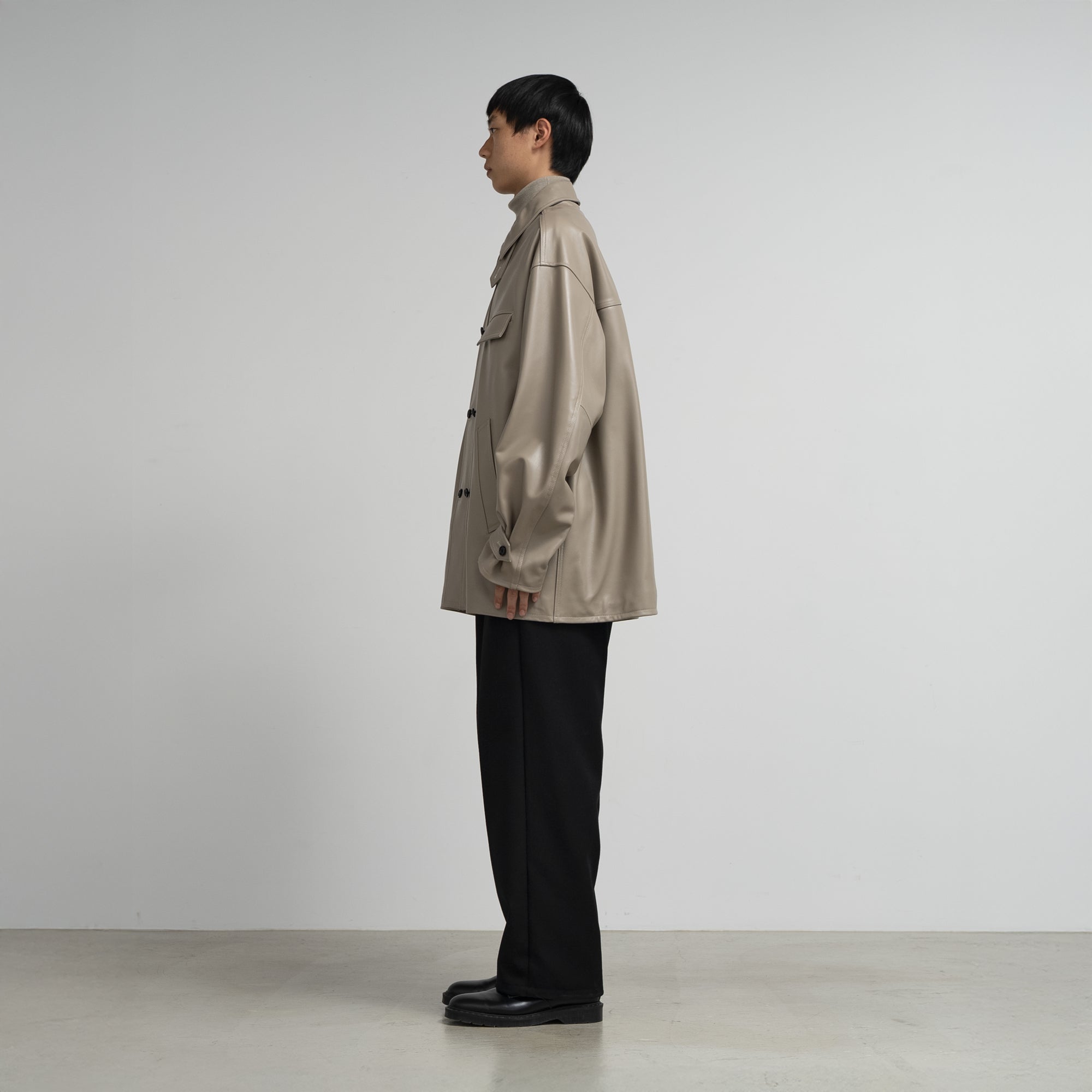 Sheep Leather Corbusier Jacket – Graphpaper KYOTO｜グラフ