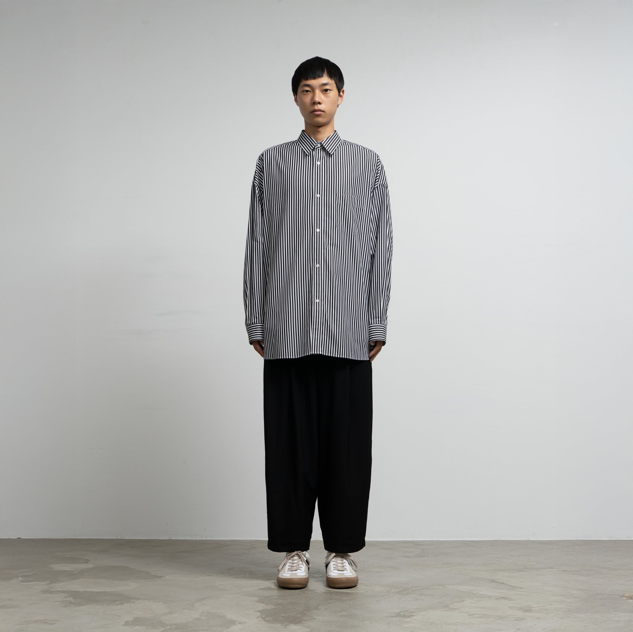 クラブ Daiki2511 COLLECTION] High Count Regular Collar Round Cut Oversized