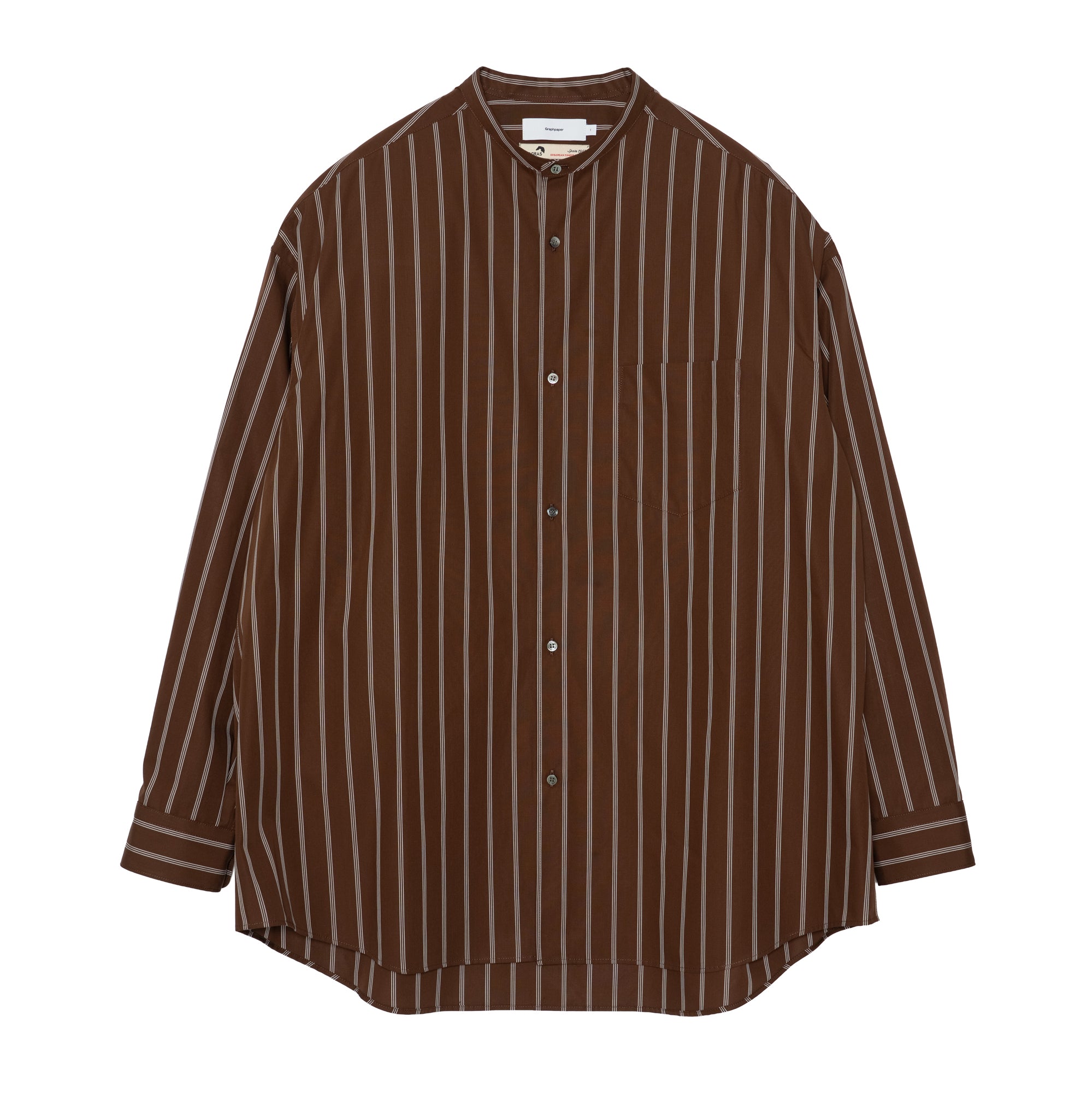 【Graphpaper】Cotton Cashmere Shirt 新品未使用 Graphpaper/グラフペーパー】Cotton Cashmere L/S Oversized