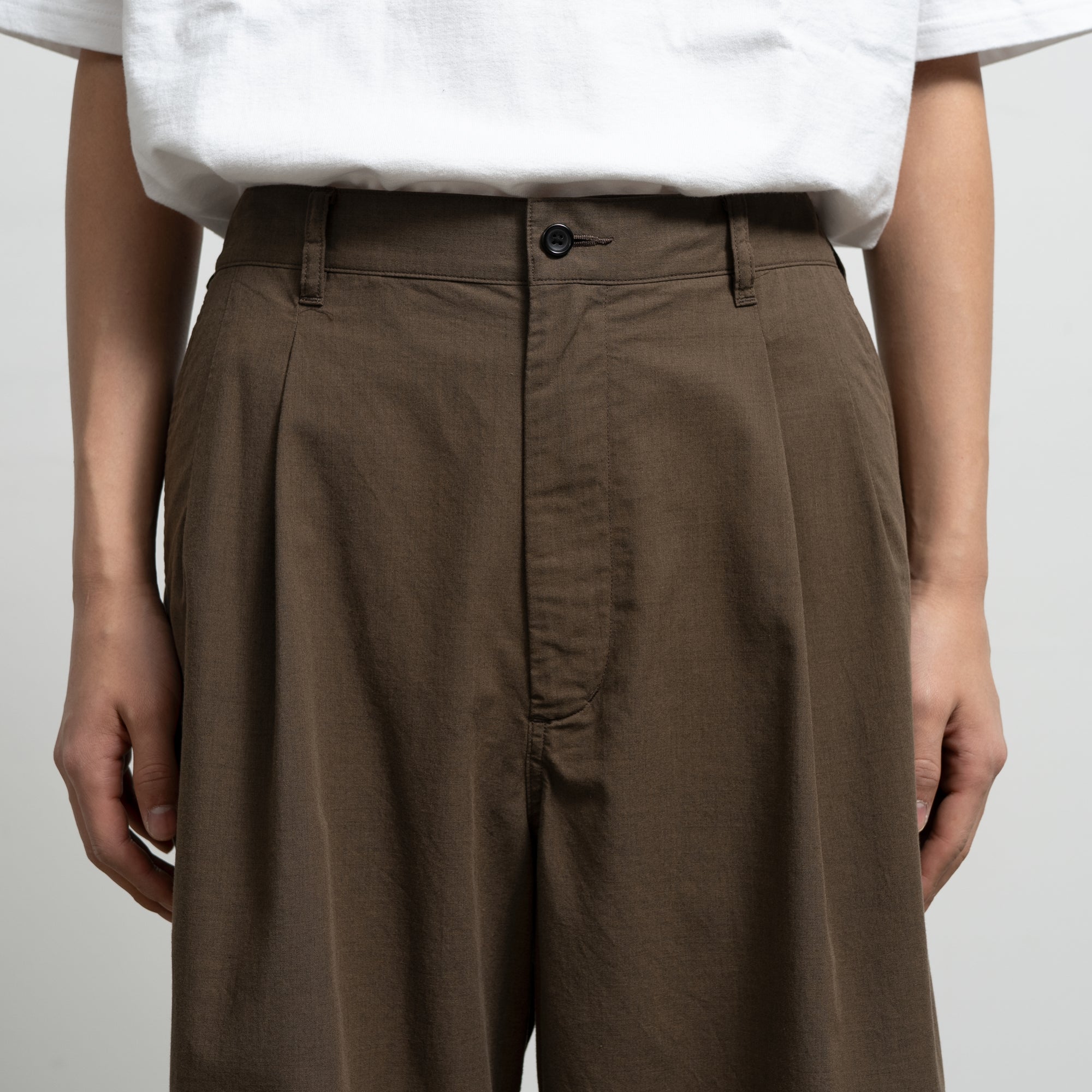 Cotton Wool Poplin Oversized Shorts – Graphpaper KYOTO｜グラフ