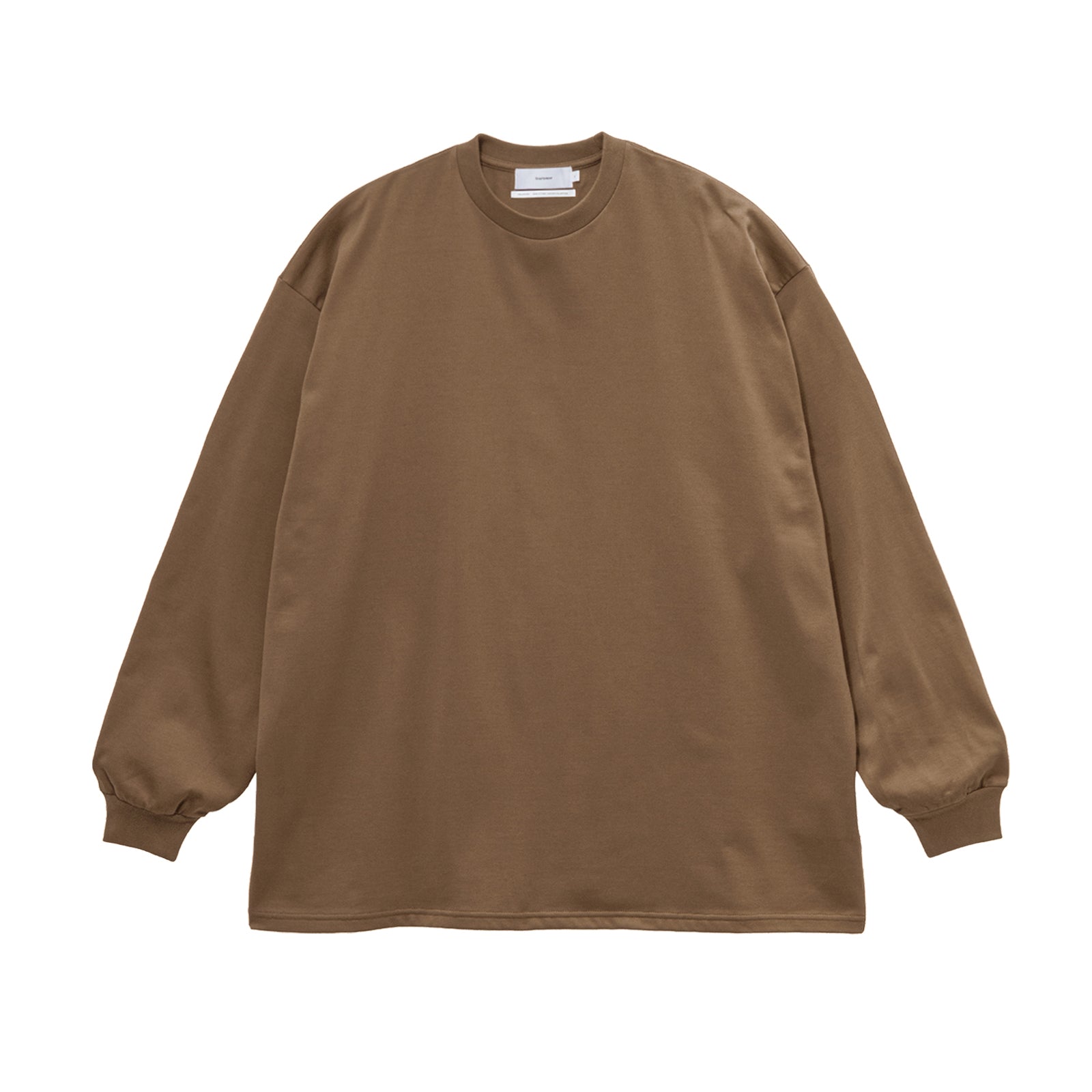 Tri Spun Cotton L/S Oversized Tee – Graphpaper KYOTO｜グラフ