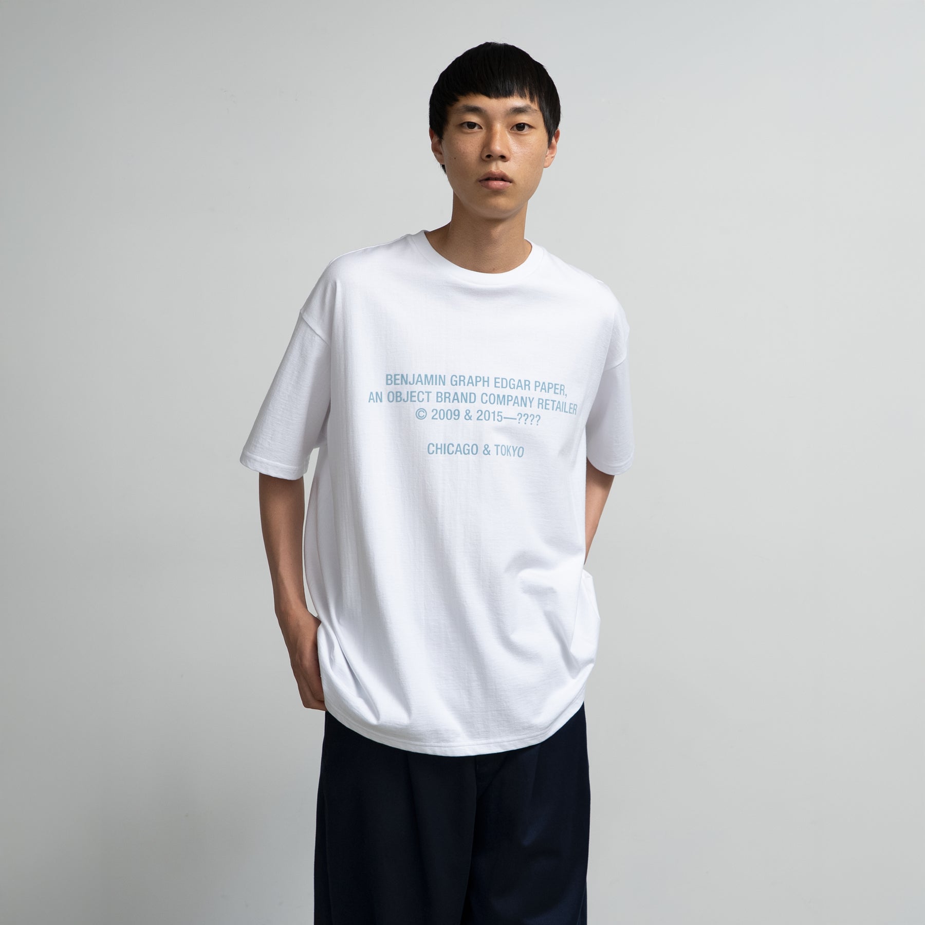 登場! BENJAMIN GRAPH EDGAR PAPER S/S Oversized Tee – Graphpaper ゲームキャラクター