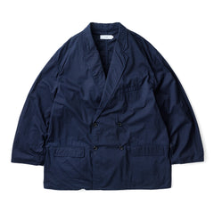 BASIC] Garment Dyed Typewriter Oversized Double Jacket
