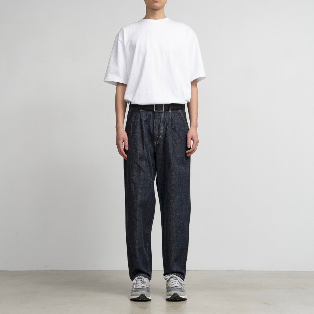 Colorfast Denim Two Tuck Tapered Pants – Graphpaper KYOTO｜グラフ 