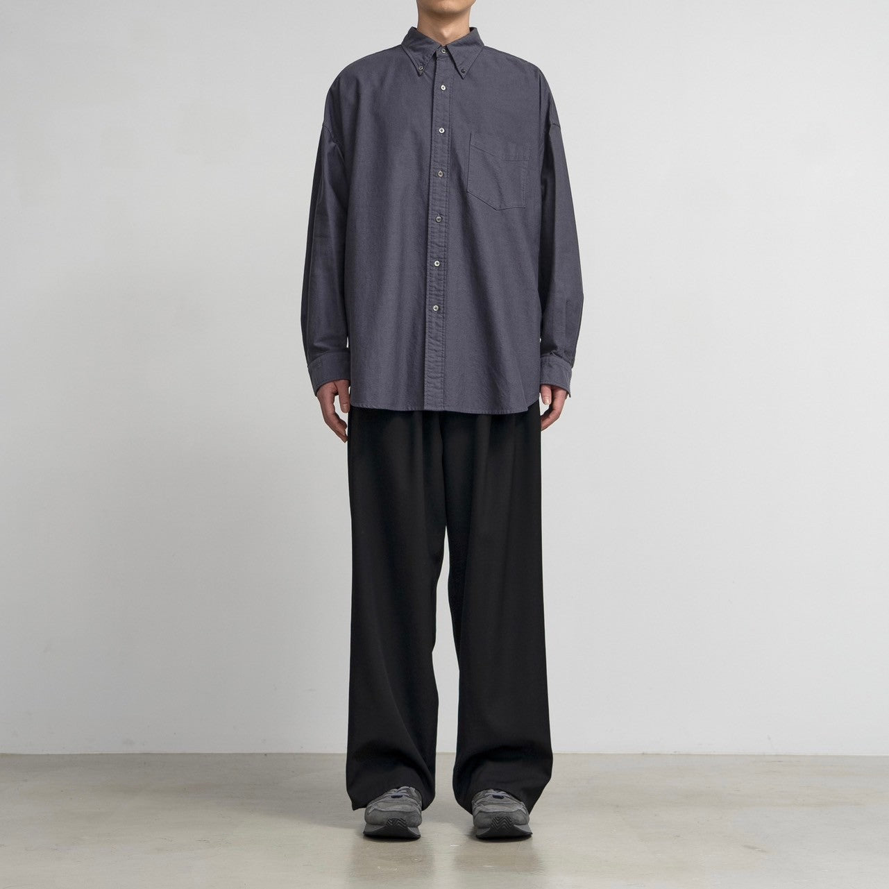 BASIC] Oxford Oversized B.D Shirt – Graphpaper KYOTO｜グラフ