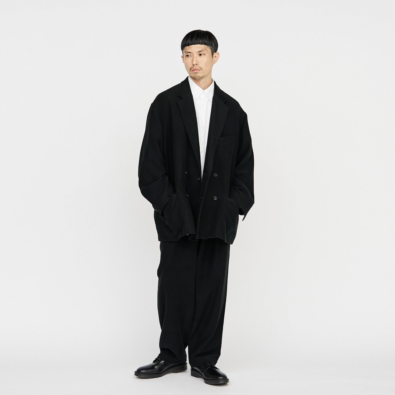 Supima Moleskin Tapered Trousers