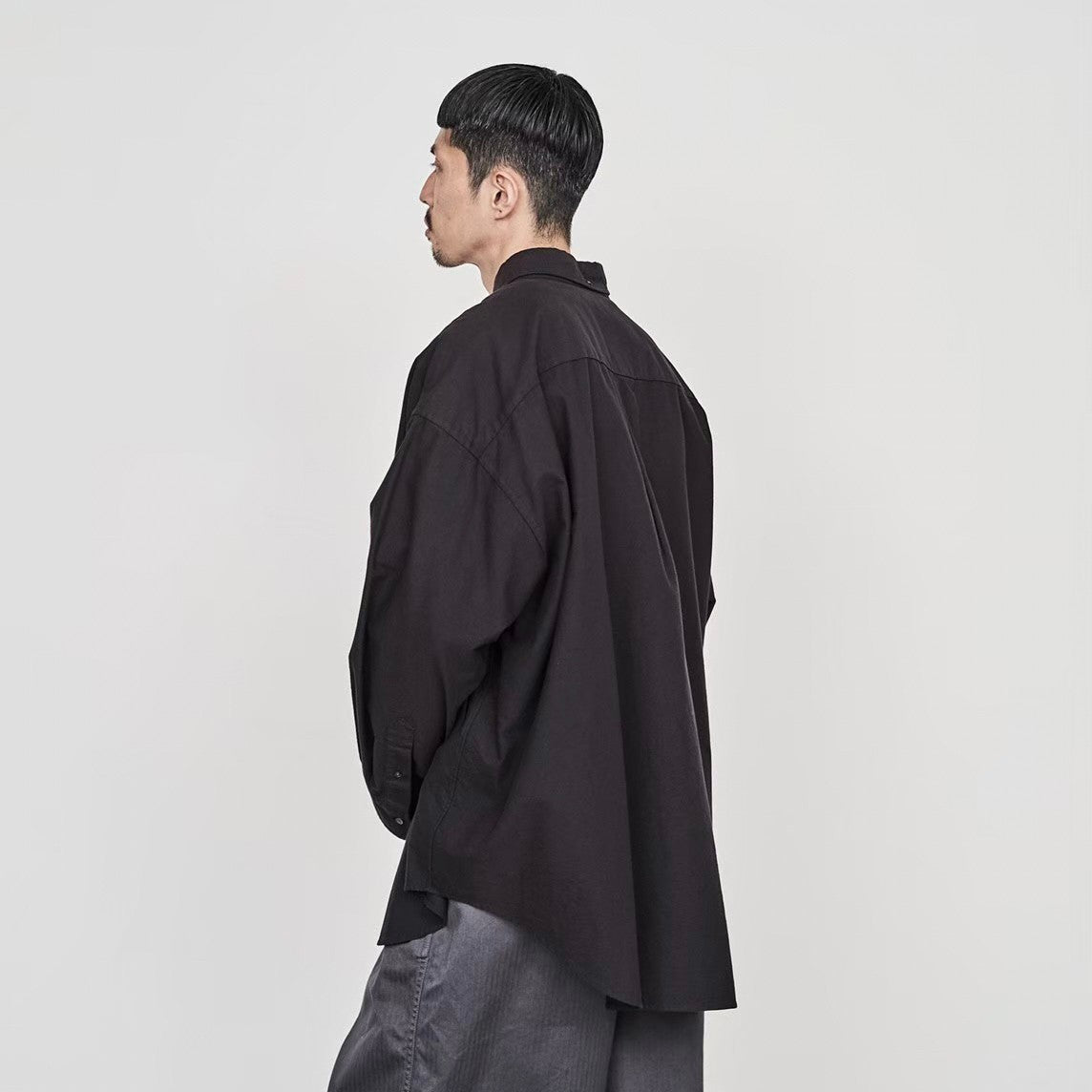 BASIC] Oxford Oversized B.D Shirt – Graphpaper KYOTO｜グラフ ...
