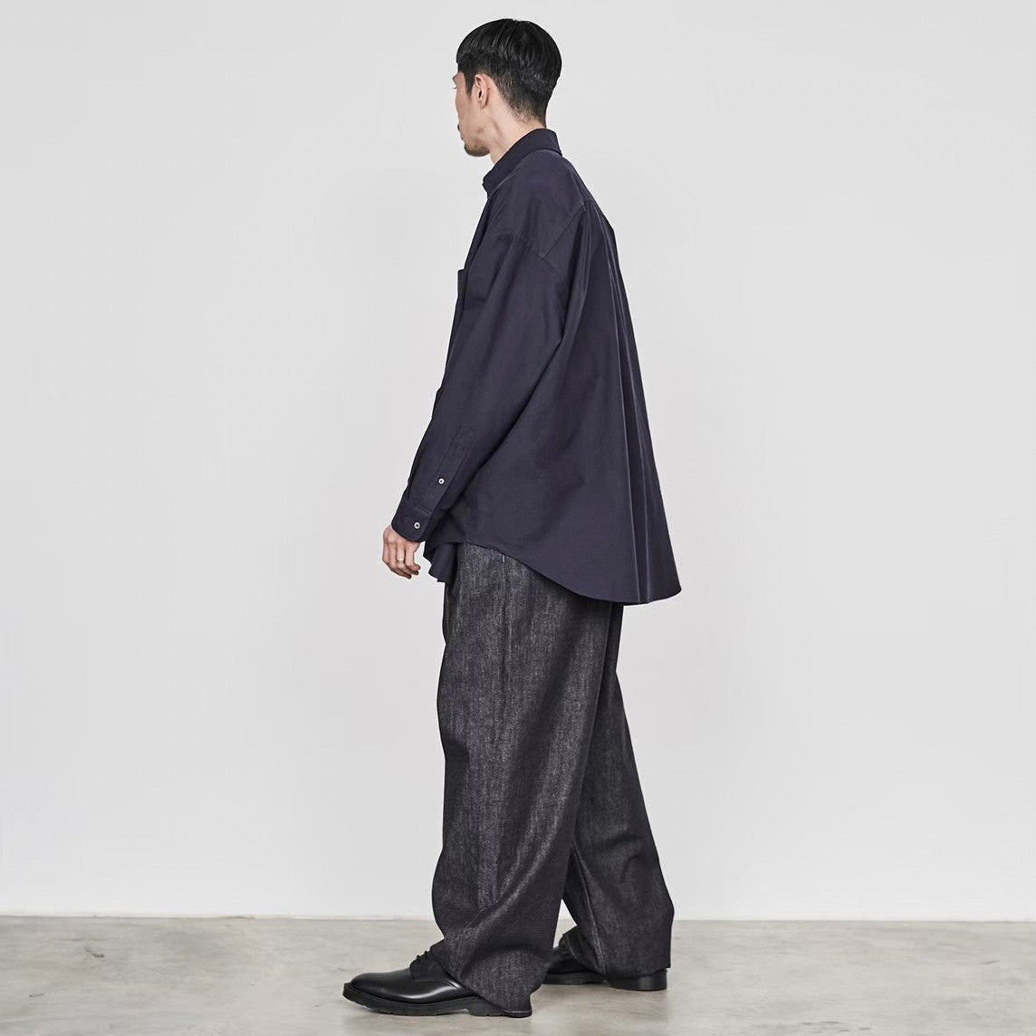 BASIC] Oxford Oversized B.D Pullover Shirt – Graphpaper KYOTO