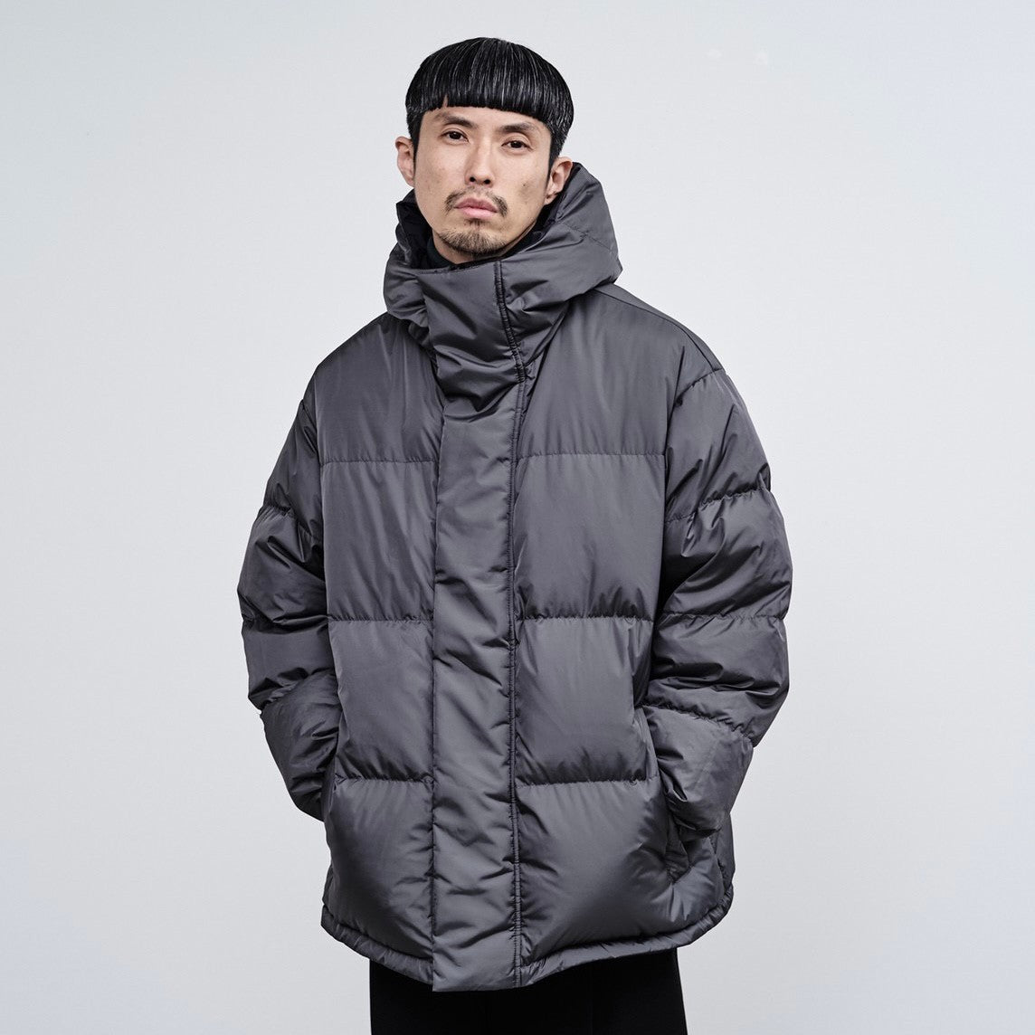 BASIC] PERTEX_SHIELD Reversible Hooded Down – Graphpaper KYOTO