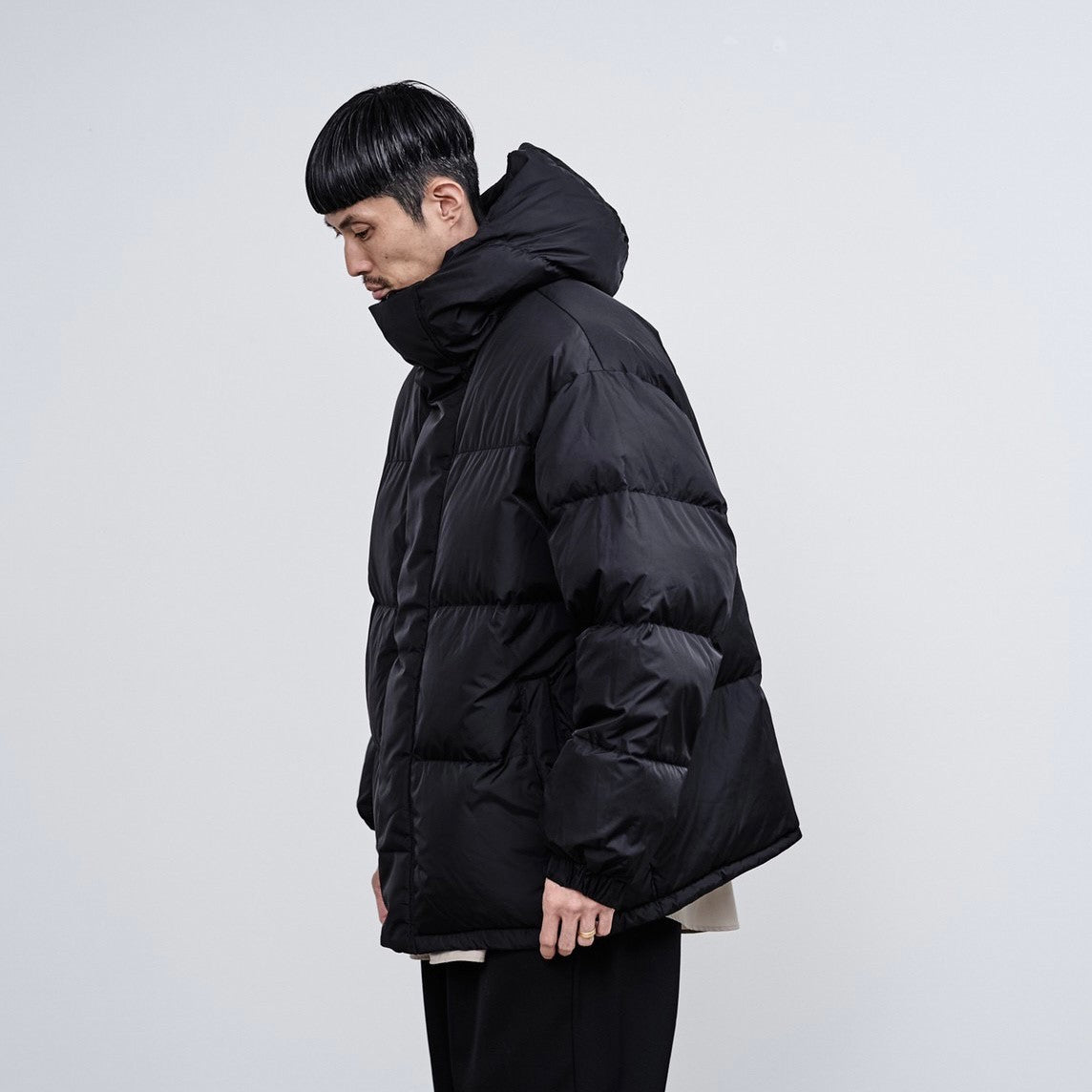 BASIC] PERTEX_SHIELD Reversible Hooded Down – Graphpaper KYOTO