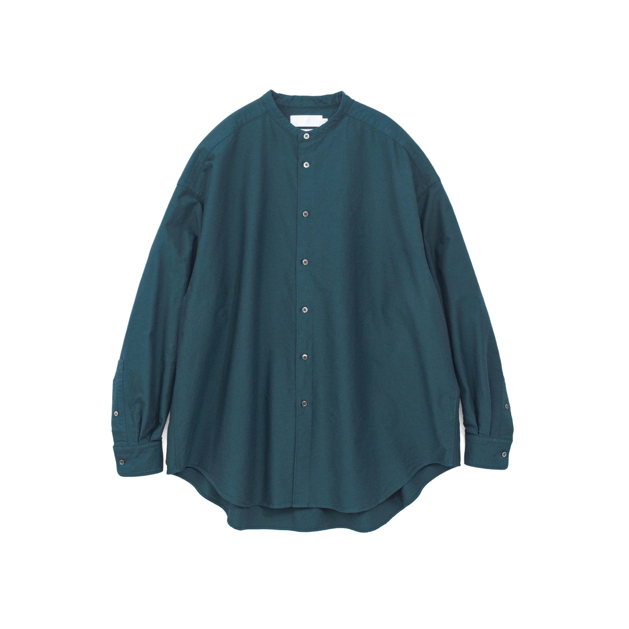 COLLECTION] Women's Oxford Oversized Band Collar Shirt