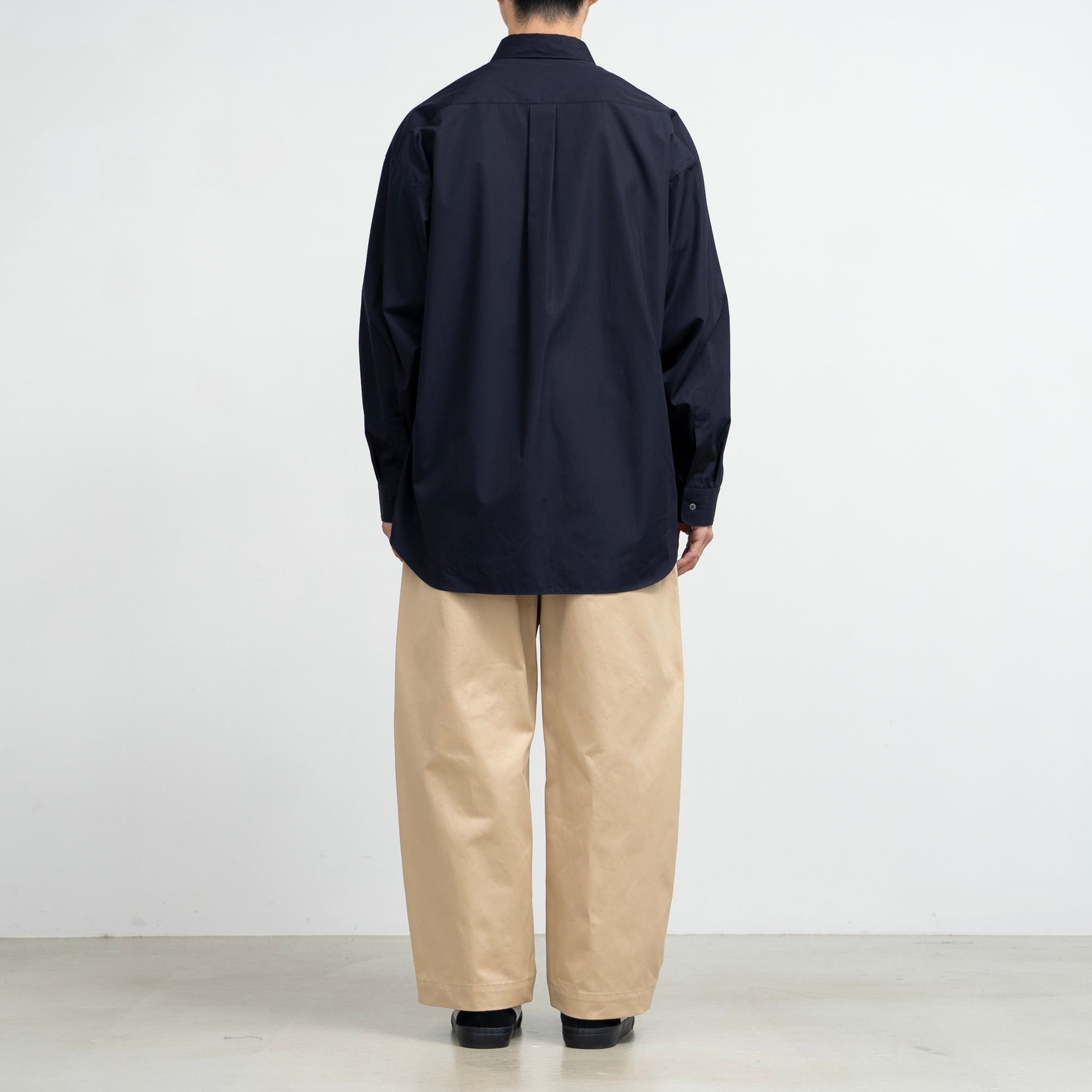 High Count Wide Spread Collar Shirt
