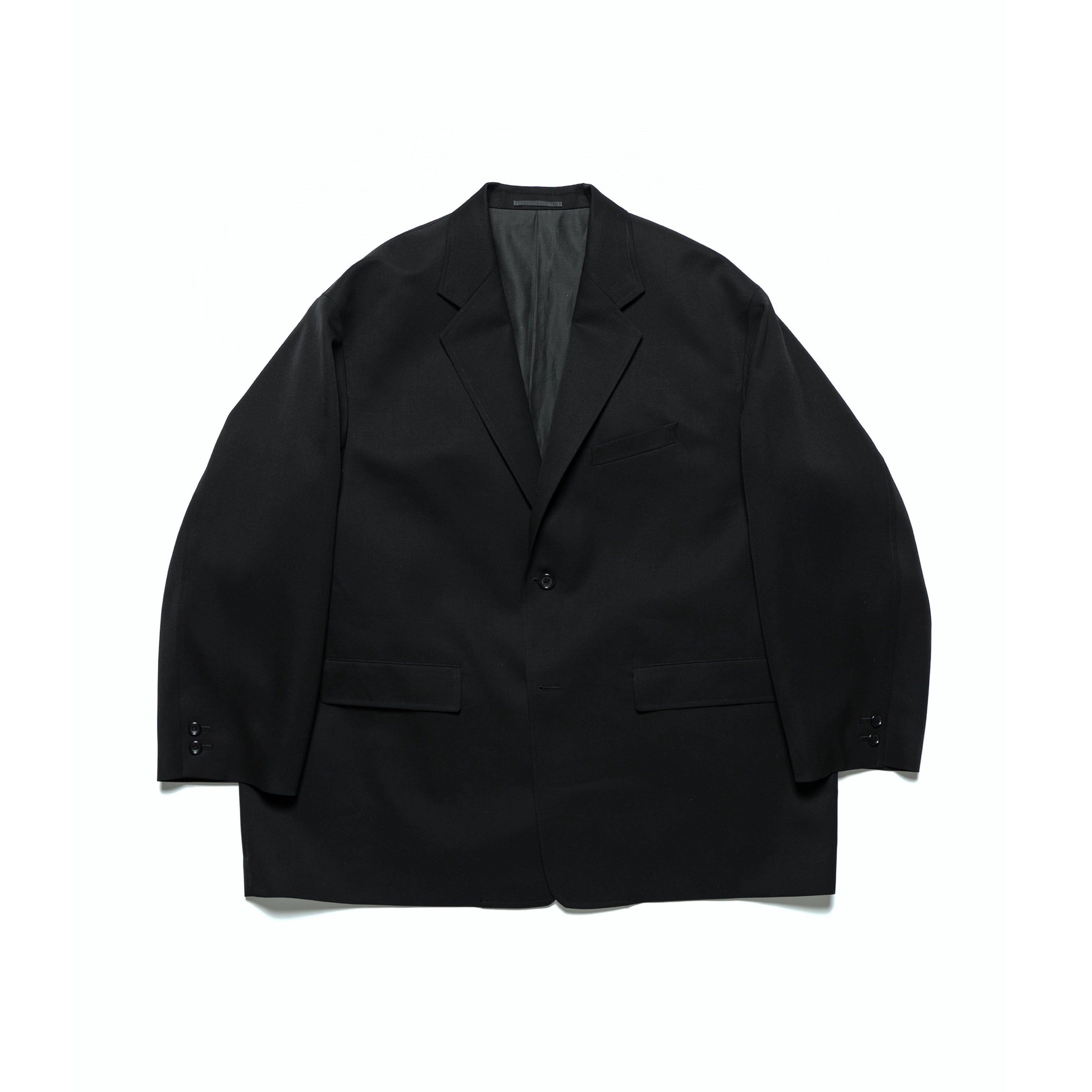 BASIC] Garment Dyed Typewriter Oversized Double Jacket