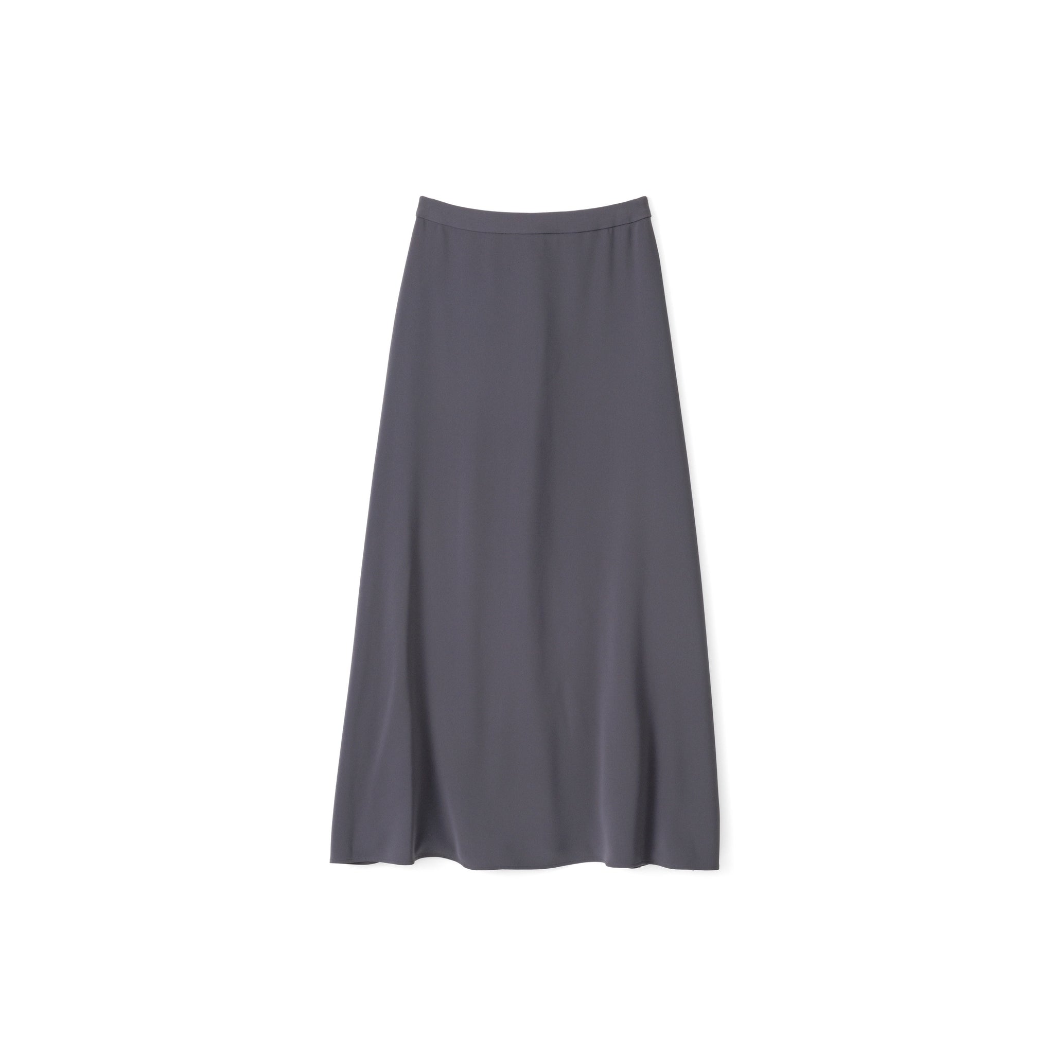 [BASIC] Satin Flare Skirt