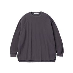 Waffle L/S Crew Neck Tee – Graphpaper KYOTO｜グラフペーパー