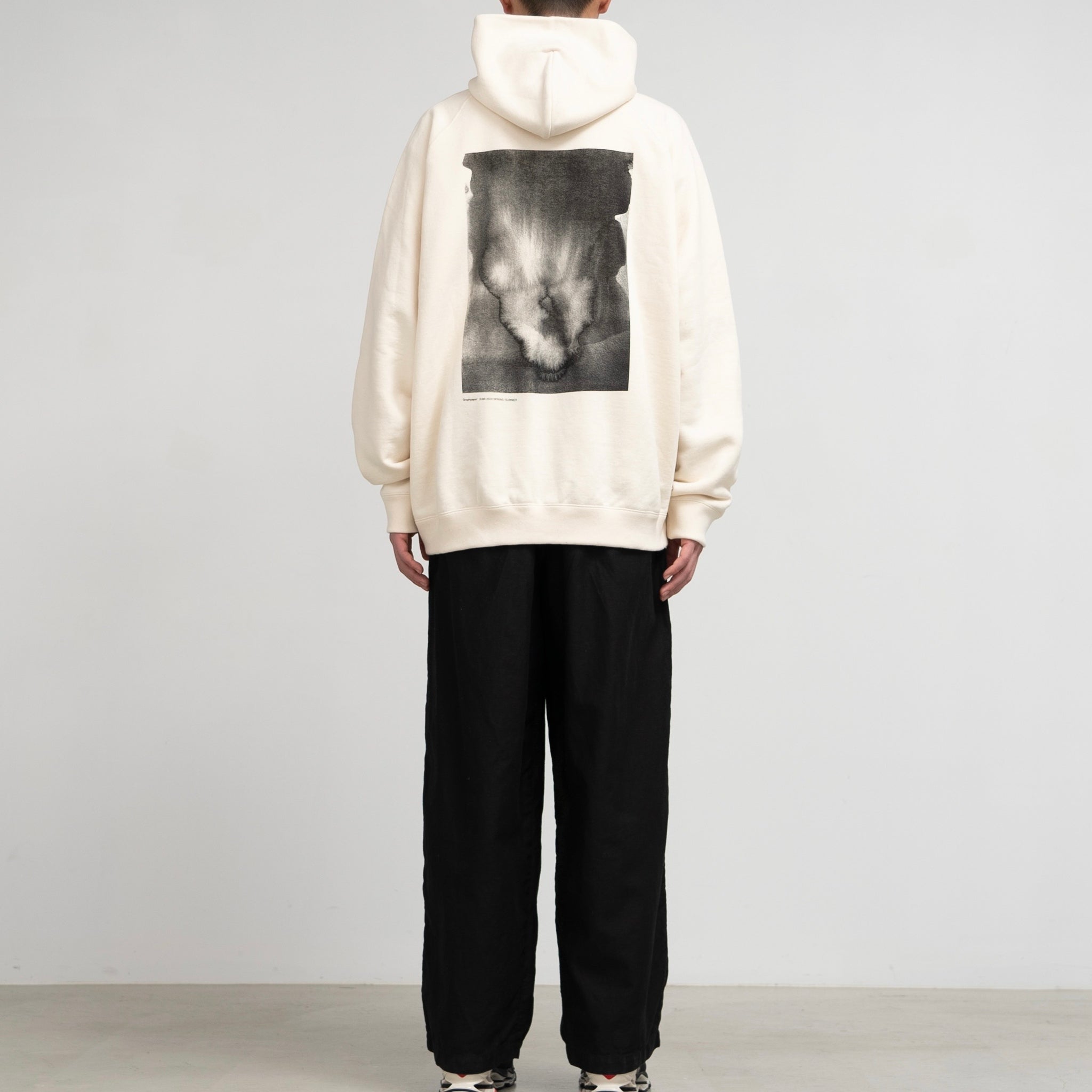 [Limited Edition] LOOPWHEELER for Graphpaper Sweat Parka “SUMI”