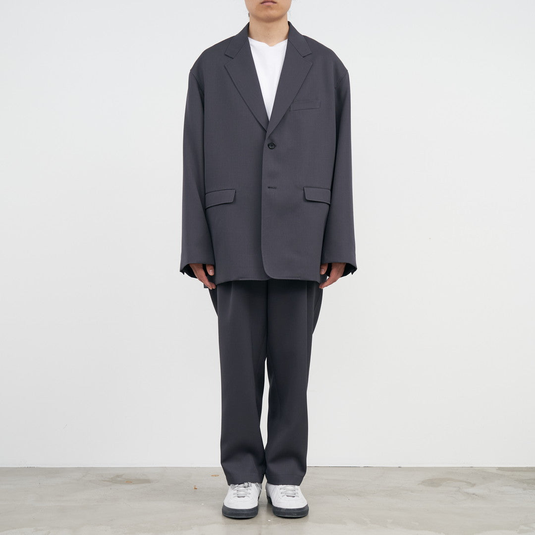 [GM233] Scale Off Wool Jacket