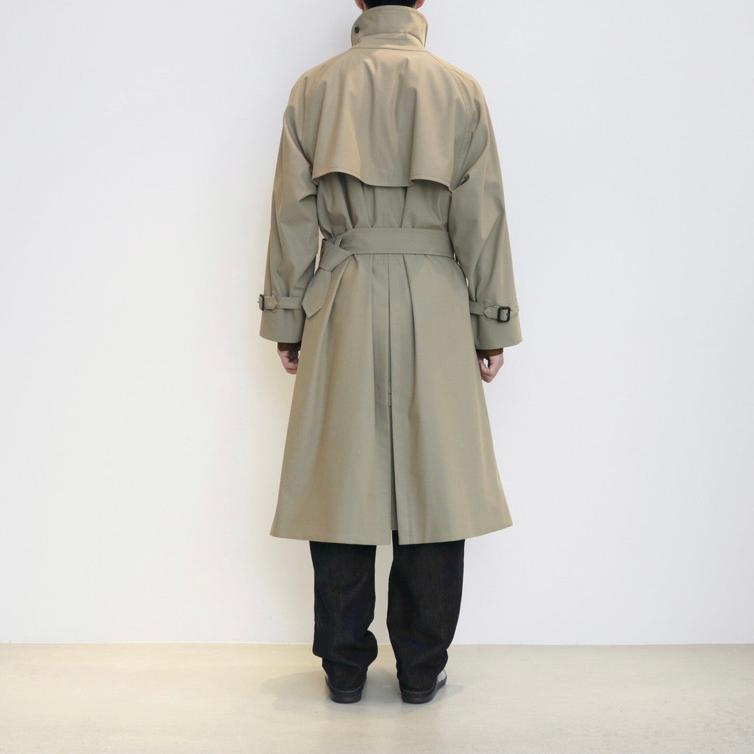 Voile Gabardine Trench Coat – Graphpaper KYOTO｜グラフペーパー京都 ...