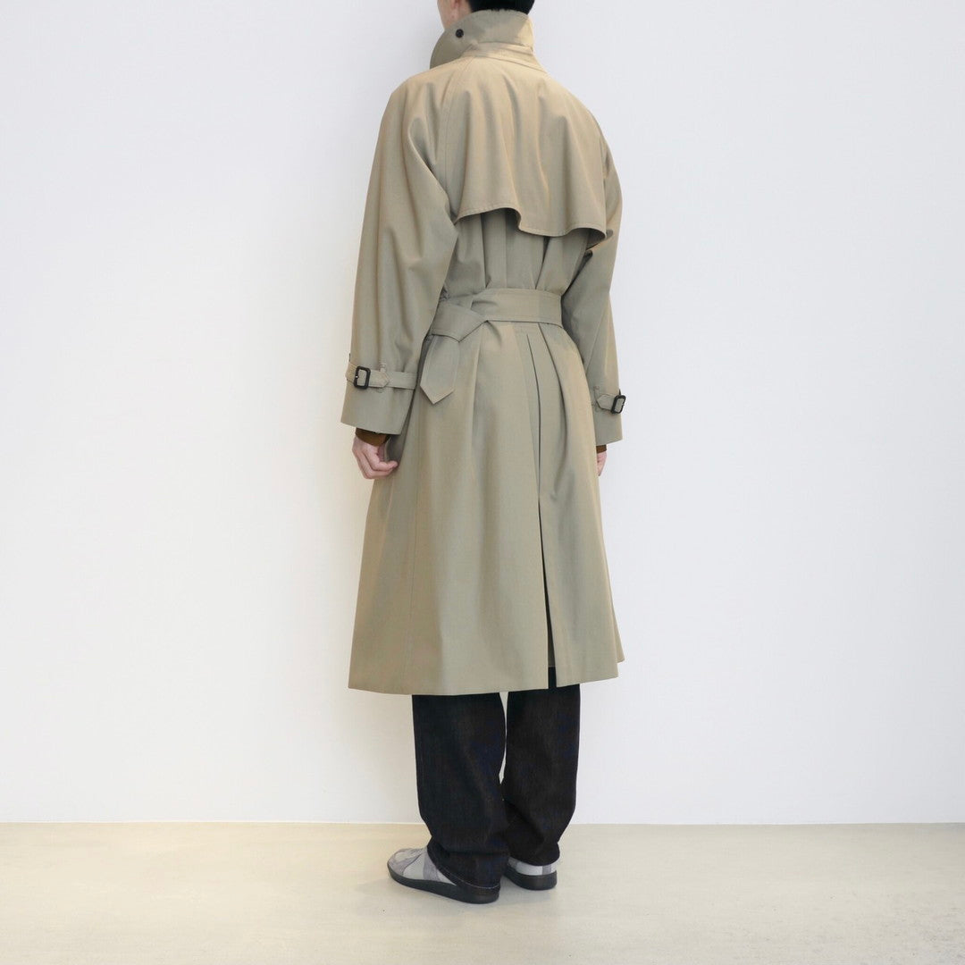 Voile Gabardine Trench Coat