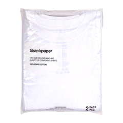 2-Pack Crew Neck Tee – Graphpaper KYOTO｜グラフペーパー京都 