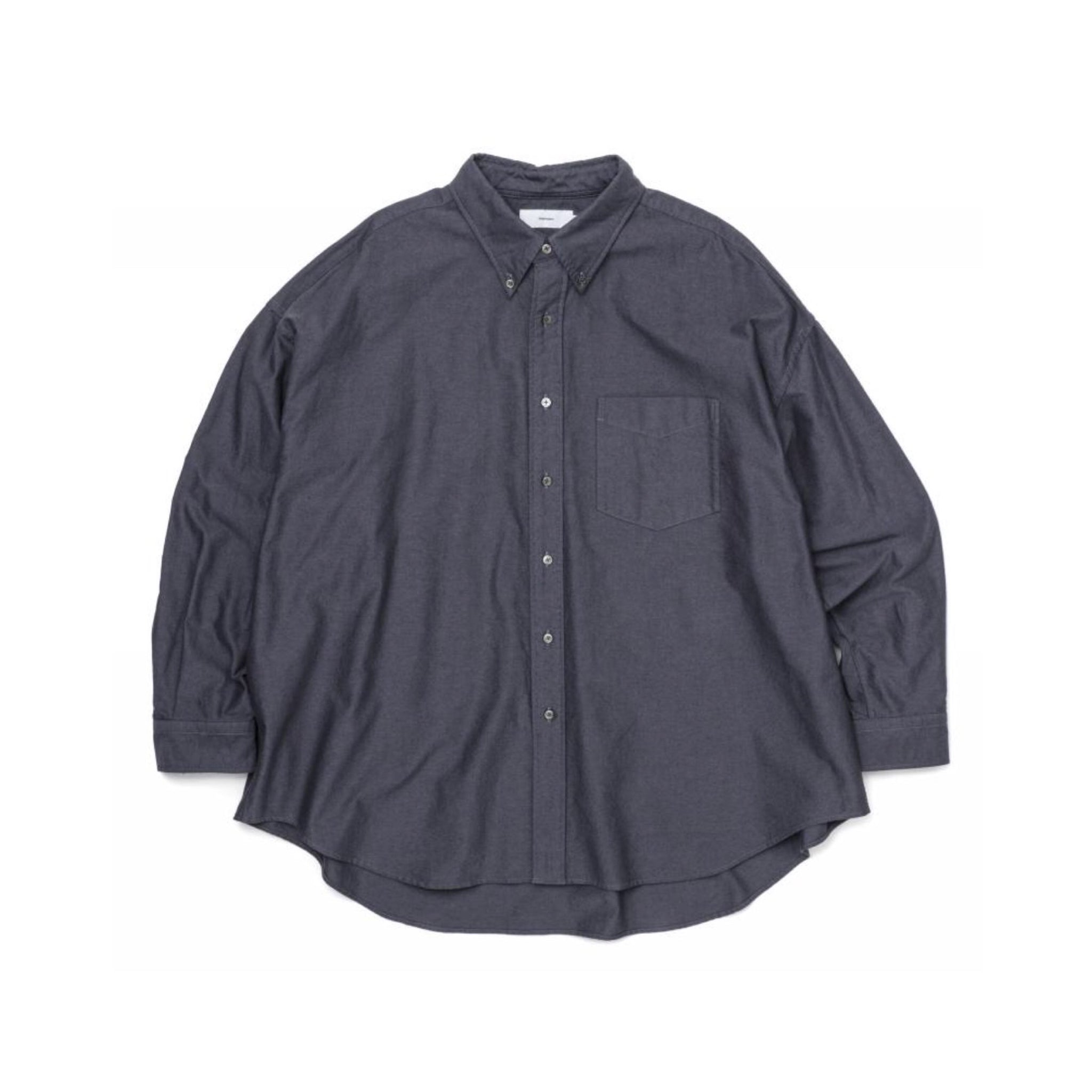 [BASIC] Oxford Oversized B.D Shirt