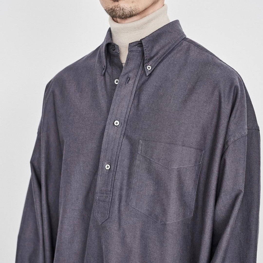 Graphpape Oxford Oversized B.D Shirt - シャツ