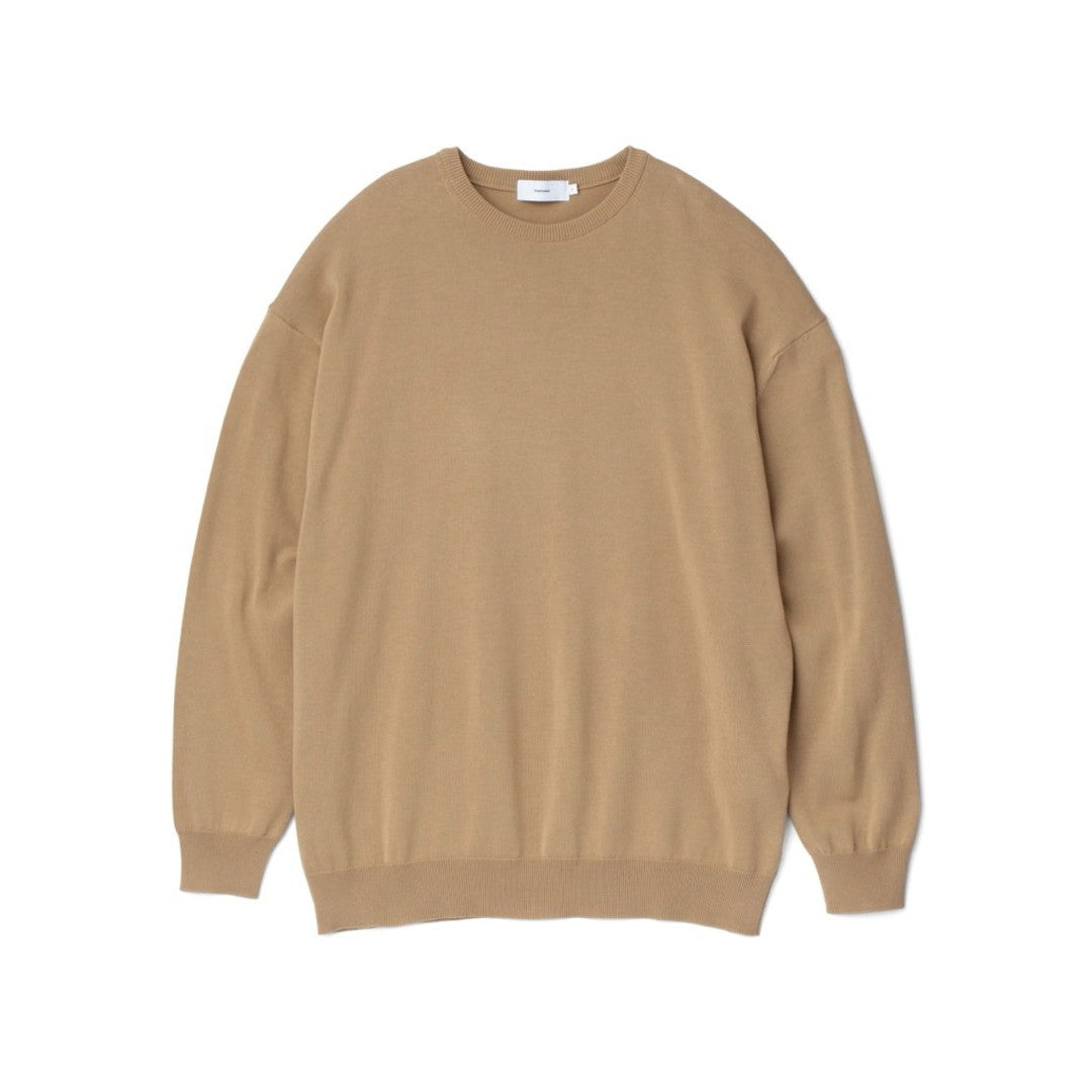 BASIC] Suvin L/S Crew Neck Knit – Graphpaper KYOTO｜グラフ